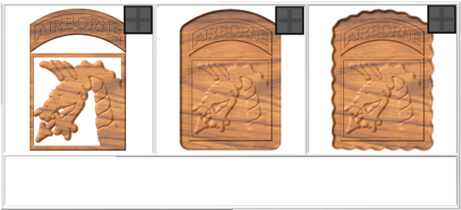 18th Airborne Corps Combat Service Pin