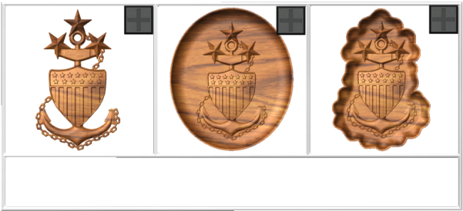 Master Chief Petty Officer of the Coast Guard Collar Pin