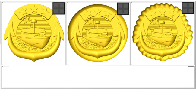 Enlisted Small Craft Command Badge