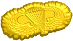 Army Airborne Wings Style C