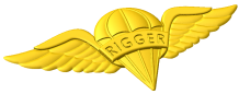 Army Parachute Rigger Badge Style A