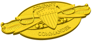 USCG Company Commander Badge Style A