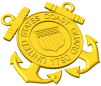 Coast Guard Enlisted Hat Emblem Style A