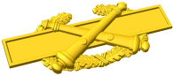 Combat Artillery Badge Style A