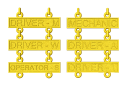 US Army Driver/Mechanic Badge Placards