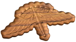 Freefall Parachutist Badge Style C