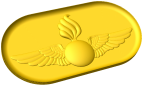 USMC Aviation Ordinance Badge Style B