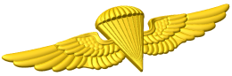 Naval Parachutist Badge Style A