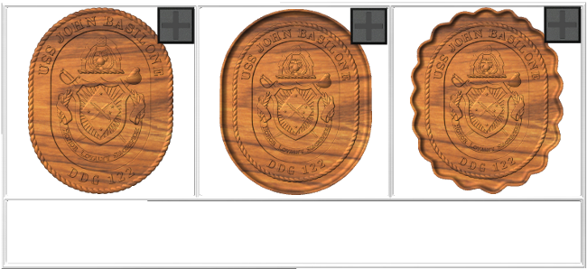 USS John Basilone DDG 122 Crest