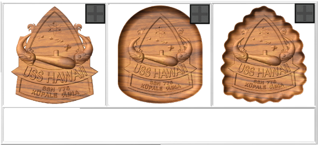 USS Hawaii Crest