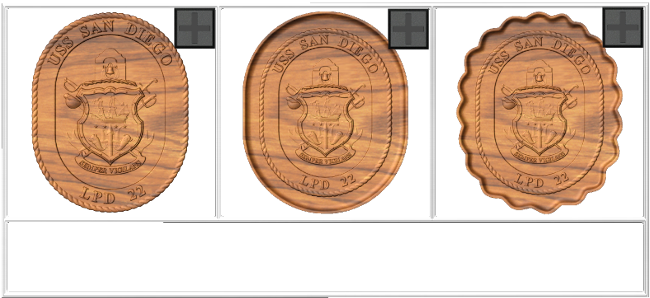 USS San Diego LPD 22 Crest