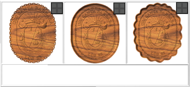 USS Santa Barbara LCS 32 Crest