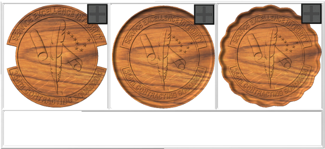 354th Contracting Squadron Crest